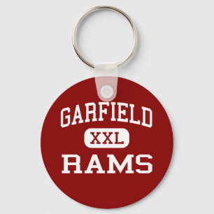 Garfield - Rams - High School - Akron Ohio Schlüsselanhänger