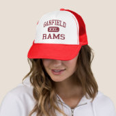 Garfield - RAMs - Highschool - Akron Ohio Truckerkappe (Beispiel)