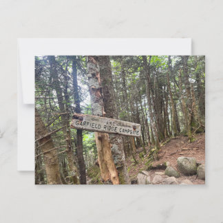 Garfield Ridge Campingplatz "White Mountains" Post Postkarte