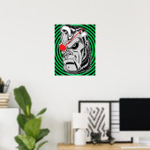 Garganta™/Kopfposter Poster (Heimbüro)
