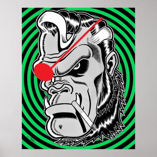 Garganta™/Kopfposter Poster (Vorne)