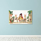 Gargantua in seinem kleinen Abendmahl, c.1800 Leinwanddruck (Insitu (Holzboden))