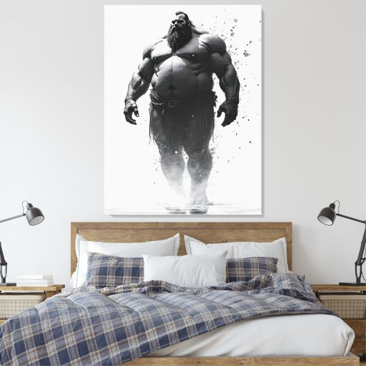 Gargantua Leinwanddruck (Insitu (Schlafzimmer))