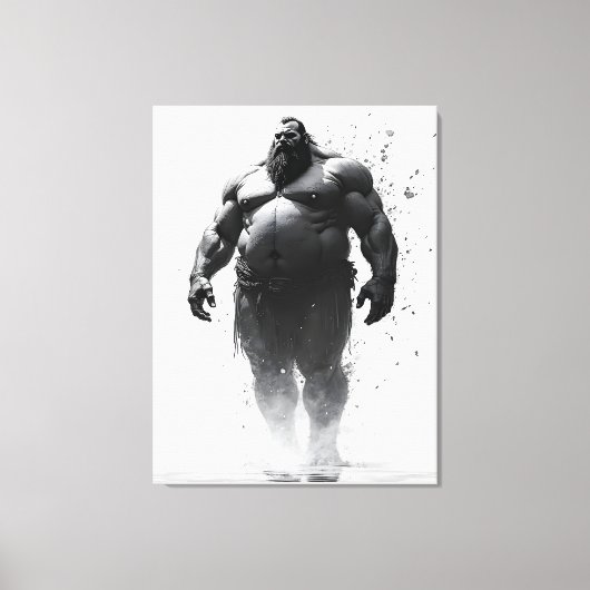 Gargantua Leinwanddruck (Vorderseite)
