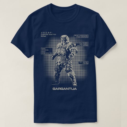 GARGANTUAS KAIJU DALES T-Shirt (Design vorne)