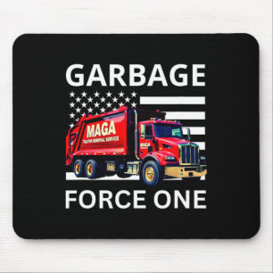 Garge Force One Trump T-Shirt Mega Garge LKW  Mousepad