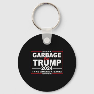 Garge für Trump 2024 Lustiger Trump-Anhänger 2  Schlüsselanhänger