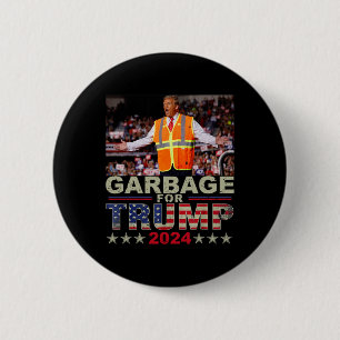 Garge für Trump 2024 T-Shirts - Trump Unterstützer Button