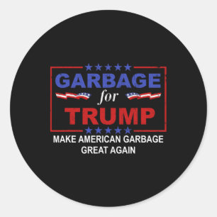 Garge für Trump Machen Sie American Garge wieder g Runder Aufkleber
