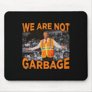 Garge für Trump - Wir sind nicht Garge Flagge Mega Mousepad