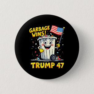Garge gewinnt Trump 47 Team Garge für Trump 2024 W Button