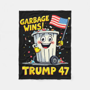 Garge gewinnt Trump 47 Team Garge für Trump 2024 W Fleecedecke
