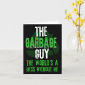 Garge Truck Recycle Müllsammler Erde Da Karte (Gelbe Blume)