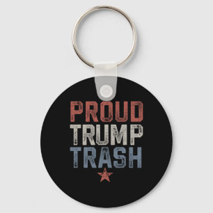 Garge Trump Müll Trump 2024 Vintage Stolz Trump T Schlüsselanhänger