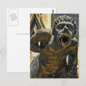 Gargoyle (1) postkarte (Vorne/Hinten)