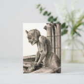 Gargoyle 2 postkarte (Stehend Vorderseite)