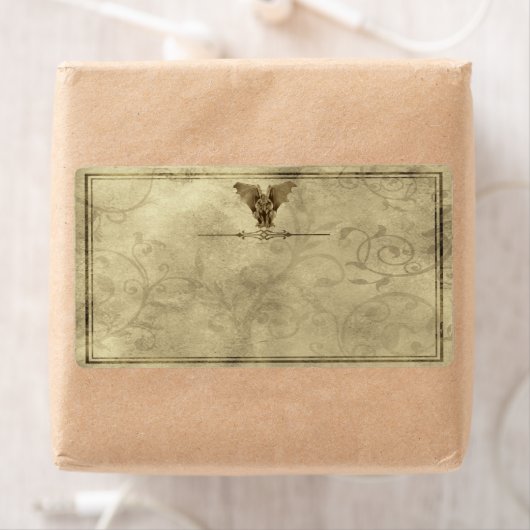 Gargoyle Apothecary Label (Insitu)