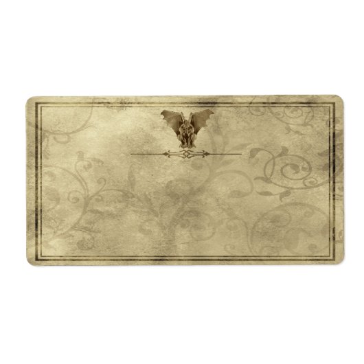 Gargoyle Apothecary Label (Vorne)