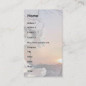 Gargoyle auf dem Dach Visitenkarte (Vorderseite)