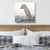 Gargoyle auf der Balustrade der Grande Leinwanddruck (Insitu (Schlafzimmer))
