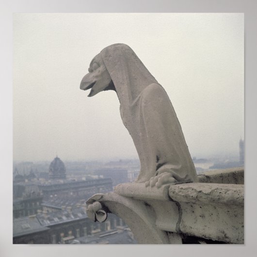 Gargoyle auf der Balustrade der Grande Poster (Vorne)