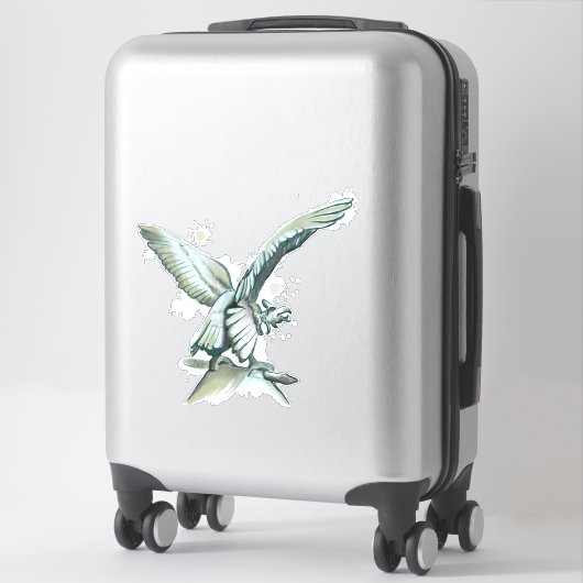 Gargoyle Aufkleber (Koffer)