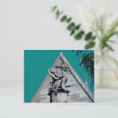 Gargoyle bei Cobb Gate Postkarte (Stehend Vorderseite)