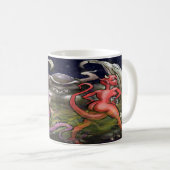 Gargoyle dunkle Fae Kaffeetasse (VorderseiteRechts)