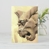 GARGOYLE-EINLADUNG (Stehend Vorderseite)