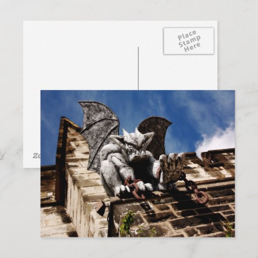 Gargoyle - ESP Postkarte (Vorne/Hinten)