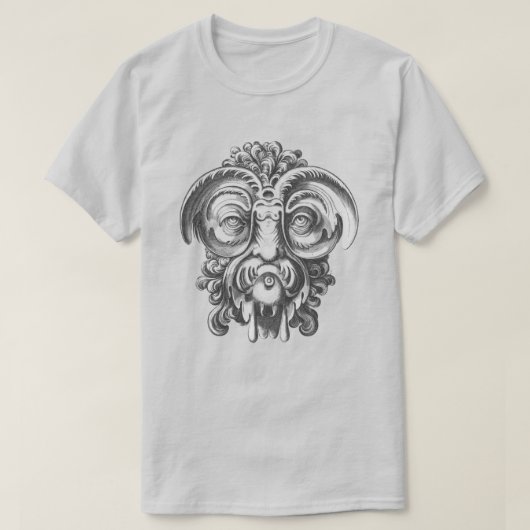 Gargoyle Face T - Shirt (Design vorne)