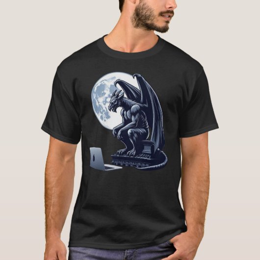 Gargoyle Full Moon T-Shirt (Vorderseite)