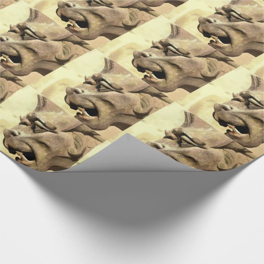 GARGOYLE GESCHENKPAPIER (Ecke)