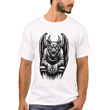 Gargoyle - Gothic Winged Demon T - Shirt