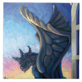 Gargoyle Guardian Fliese (Vorderseite)