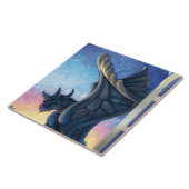 Gargoyle Guardian Fliese (Seite)