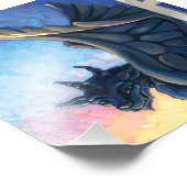 Gargoyle Guardian Fotodruck (Ecke)