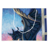 Gargoyle Guardian Große Geschenktüte (Vorderseite)