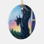 Gargoyle Guardian Keramikornament (Rechts)