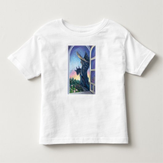 Gargoyle Guardian Kleinkind T-shirt (Vorderseite)
