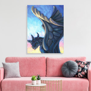 Gargoyle Guardian Leinwanddruck