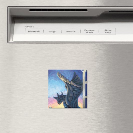 Gargoyle Guardian Magnet (In Situ (Geschirrspüler))