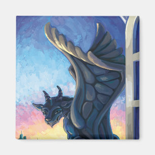 Gargoyle Guardian Magnet