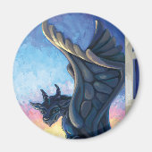 Gargoyle Guardian Magnet (Vorne)