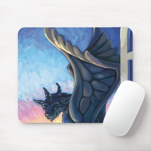 Gargoyle Guardian Mousepad (Mit Mouse)