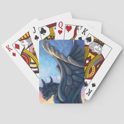 Gargoyle Guardian Spielkarten (Rückseite)