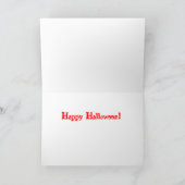 Gargoyle Halloween Card Karte (Innenseite)