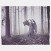 GARGOYLE in seiner LAIR Fleecedecke (Vorderseite (Horizontal))