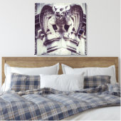 Gargoyle Leinwanddruck (Insitu (Schlafzimmer))