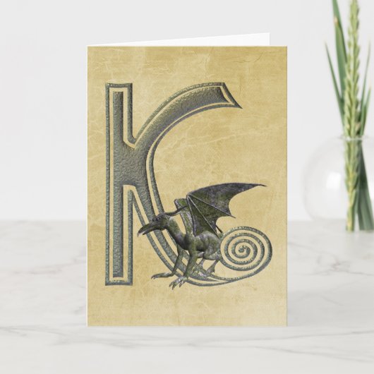 Gargoyle Monogram K (Vorderseite)